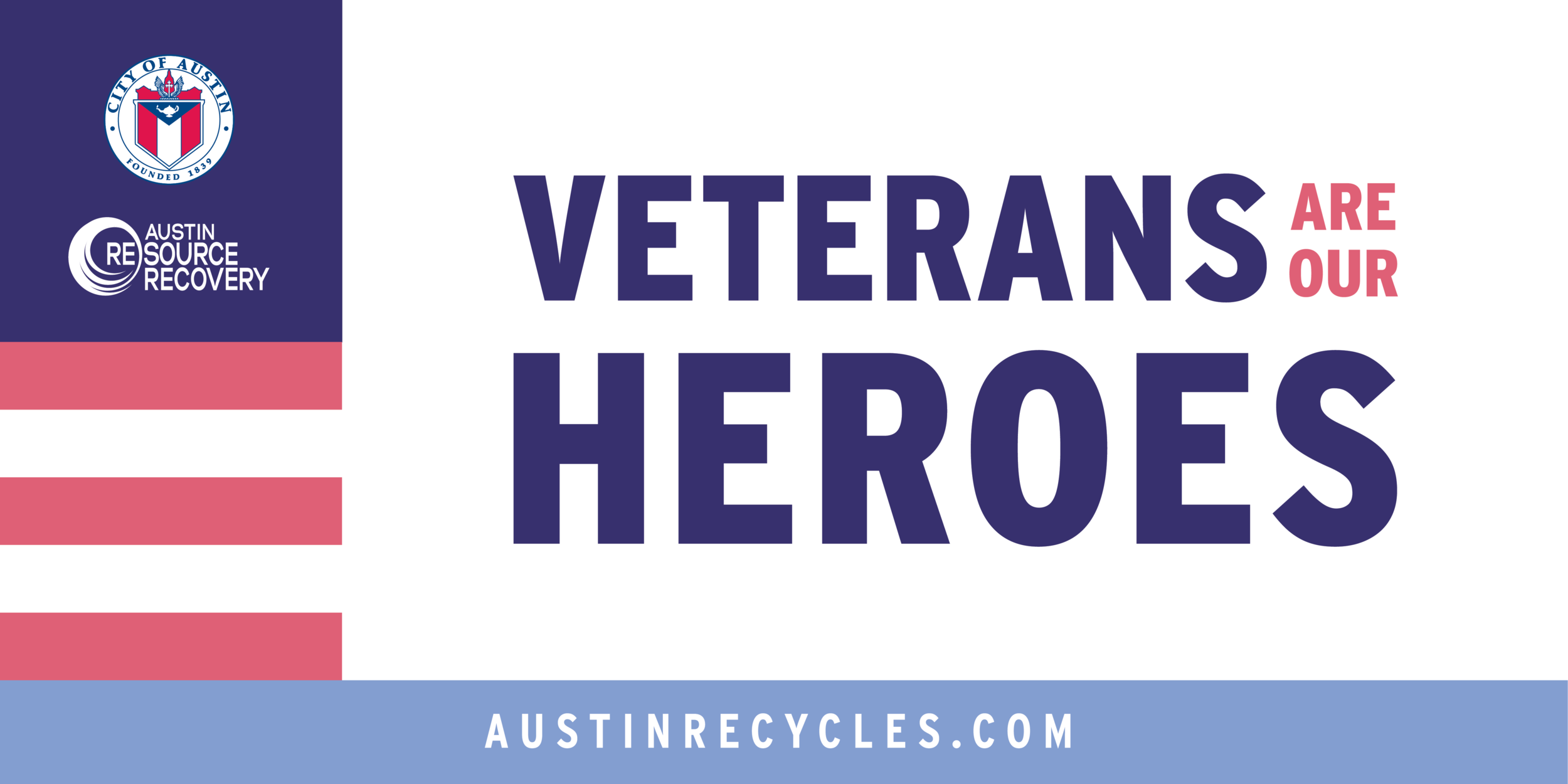 Veteran's Day Banner — front