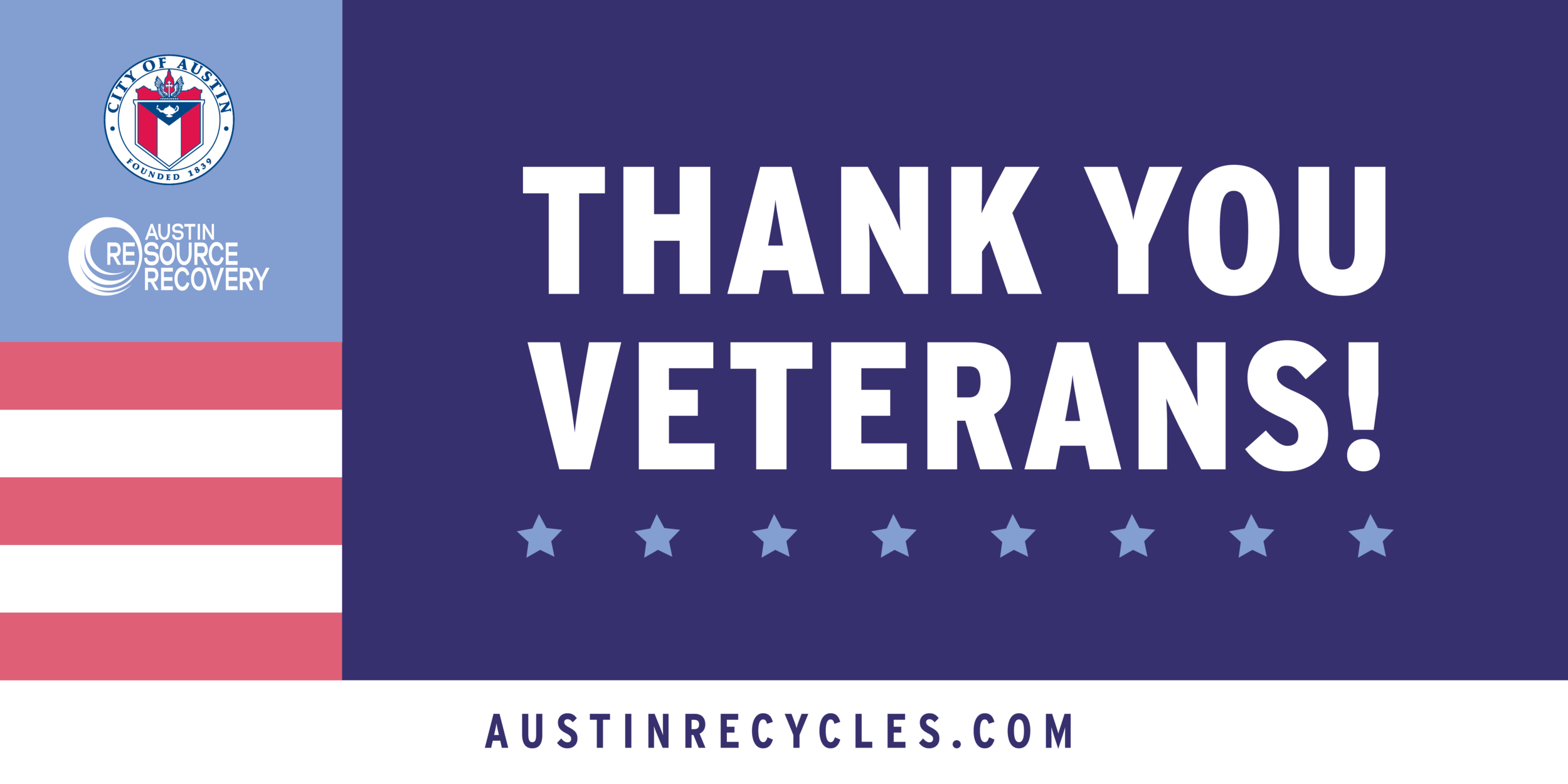 Veteran's Day Banner — back