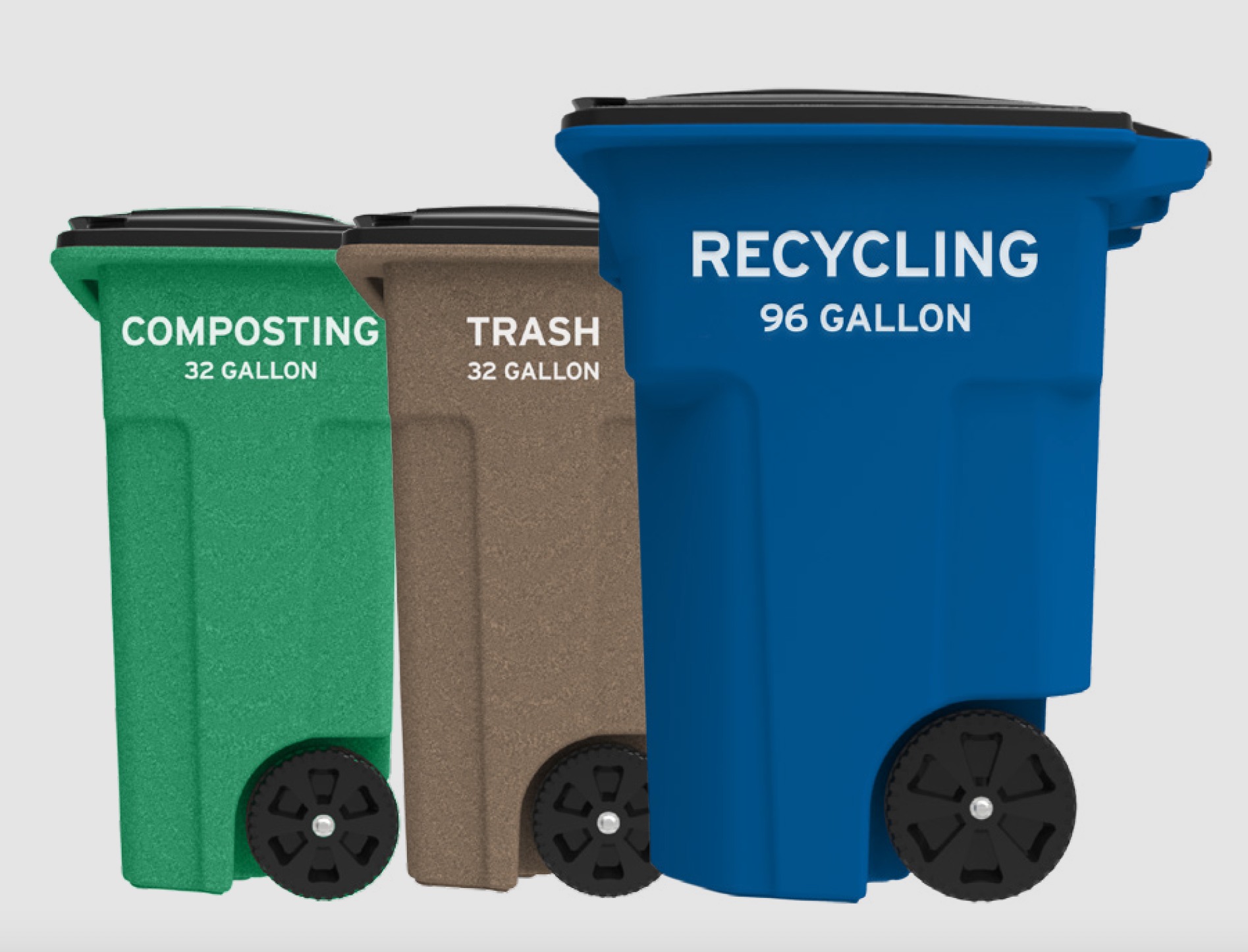 City of Austin recycling carts in production — Zero Waste rollout